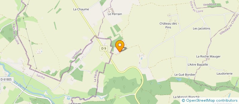 localisation de l'entreprise INDIVISION GUYAS  EPEIGNE-SUR-DEME