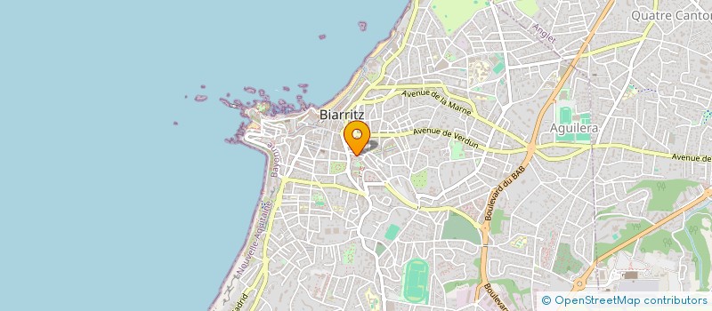 localisation de l'entreprise INDIVISION GUYON à BIARRITZ