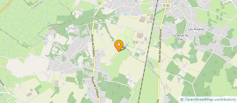 localisation de l'entreprise INDIVISION GUYON REYNIER  SOULLANS