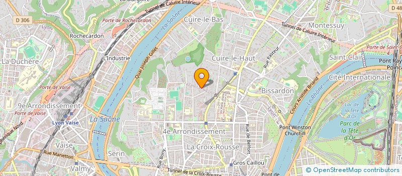 localisation de l'entreprise INDIVISION GUYOT  CALUIRE-ET-CUIRE