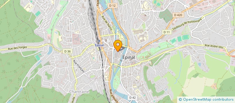 localisation de l'entreprise INDIVISION HABY ROSANT à EPINAL