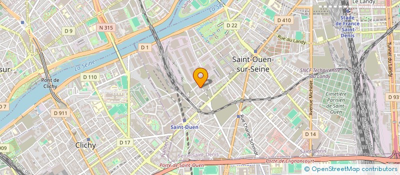 localisation de l'entreprise INDIVISION HADAD RUDY ET DORIER CECILE à SAINT-OUEN-SUR-SEINE