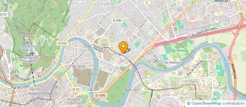 localisation de l'entreprise INDIVISION HADDAD  LA TRONCHE