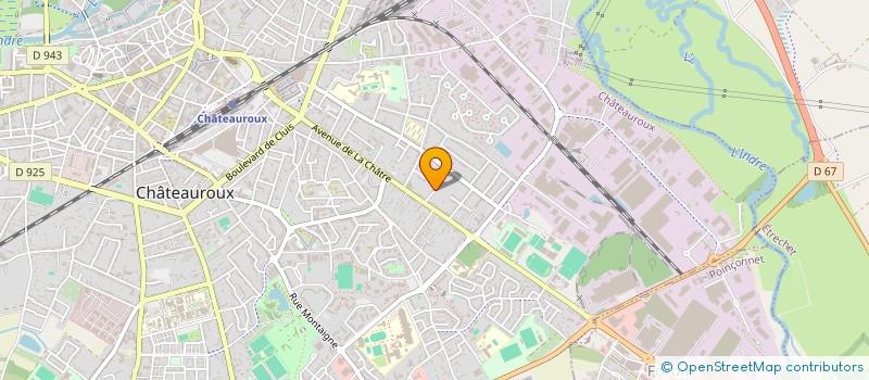 localisation de l'entreprise INDIVISION HADJAZ à CHATEAUROUX