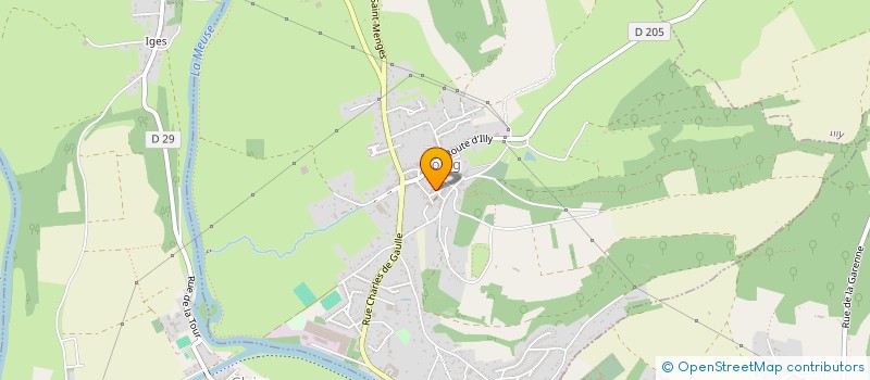 localisation de l'entreprise INDIVISION HAHN à FLEIGNEUX