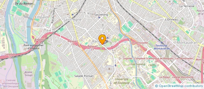 localisation de l'entreprise INDIVISION HALCHIN-BELLECAVE  TOULOUSE