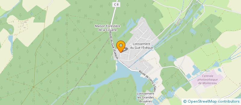 localisation de l'entreprise INDIVISION HALLADE MASSU à LORRIS