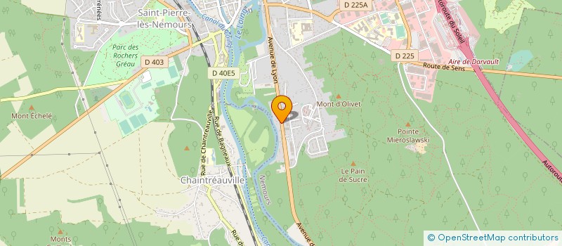 localisation de l'entreprise INDIVISION HALLARD PATRICK à NEMOURS