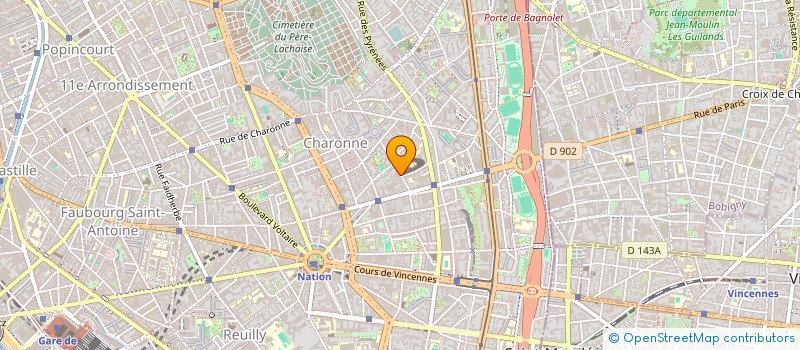 localisation de l'entreprise INDIVISION HALLE-DENOYER  PARIS