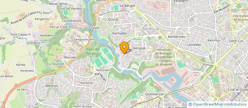 localisation de l'entreprise INDIVISION HALLEGOUET COAT à BREST