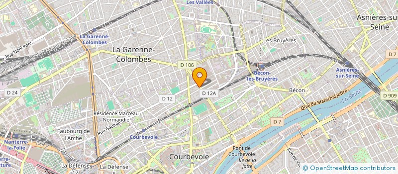 localisation de l'entreprise INDIVISION HALTER TH ET LA à COURBEVOIE