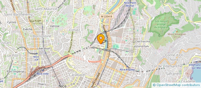 localisation de l'entreprise INDIVISION HAMDAOUI HASSEN à NICE