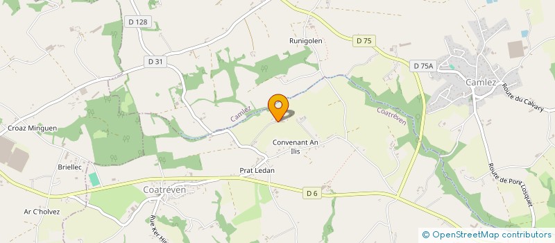 localisation de l'entreprise INDIVISION HAMEL LAURENT  CAMLEZ