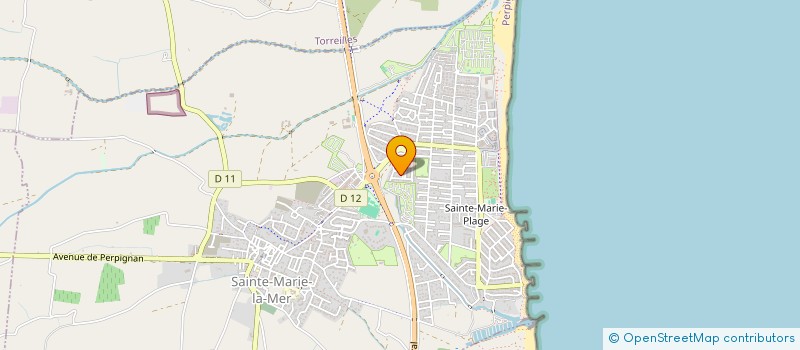 localisation de l'entreprise INDIVISION HAMEURY ST MARIE  SAINTE-MARIE-LA-MER