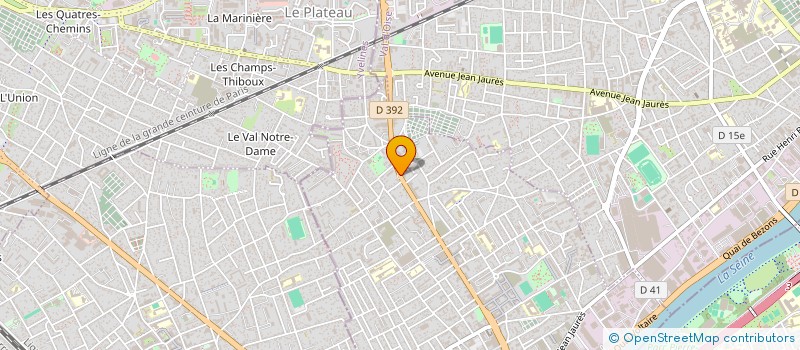 localisation de l'entreprise INDIVISION HAMMOUD  BEZONS