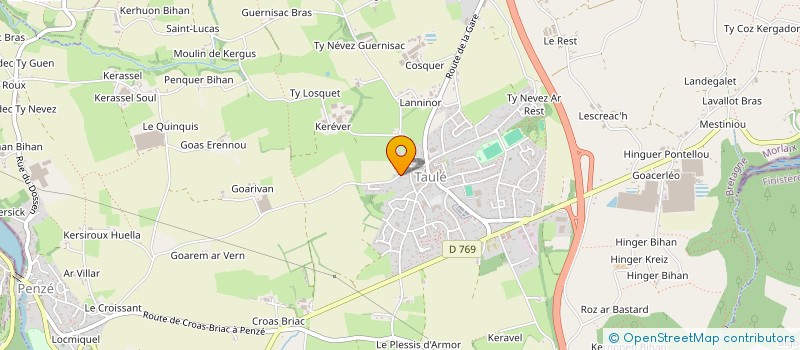 localisation de l'entreprise INDIVISION HAMON  TAULE