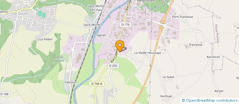 localisation de l'entreprise INDIVISION HAMONIC  SAINT-THURIAU