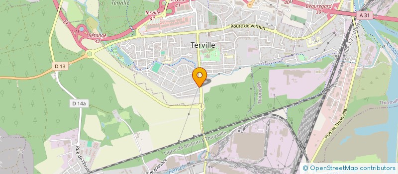 localisation de l'entreprise INDIVISION  HAMRI  TERVILLE