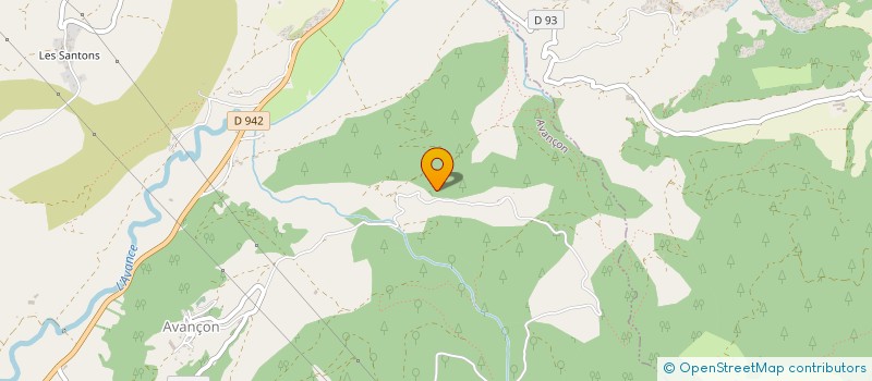 localisation de l'entreprise INDIVISION HAMTIAUX  CHORGES