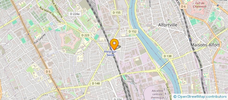 localisation de l'entreprise INDIVISION HAN JACQUELINE HAN GILBERT HAN CATHERINE  VITRY-SUR-SEINE