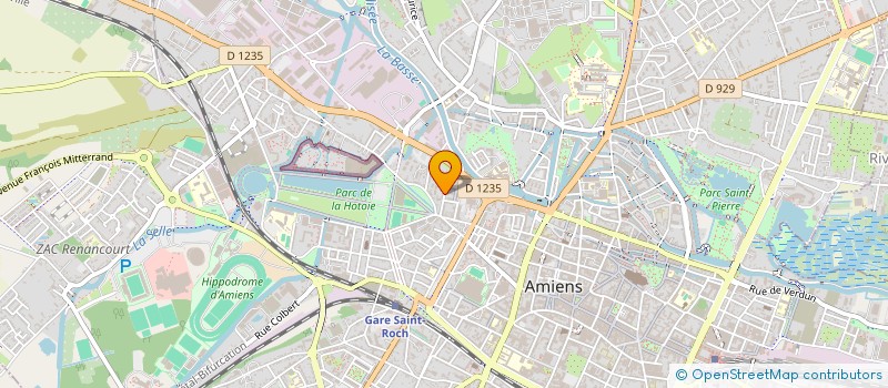 localisation de l'entreprise INDIVISION HANNOYER COULANGE  AMIENS