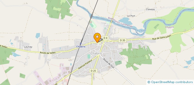 localisation de l'entreprise INDIVISION HANOT GARRIGUE à CHABRIS