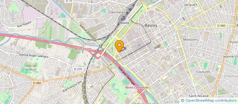 localisation de l'entreprise INDIVISION HANS ANTOINE ET GARCIA CAMILLE  REIMS