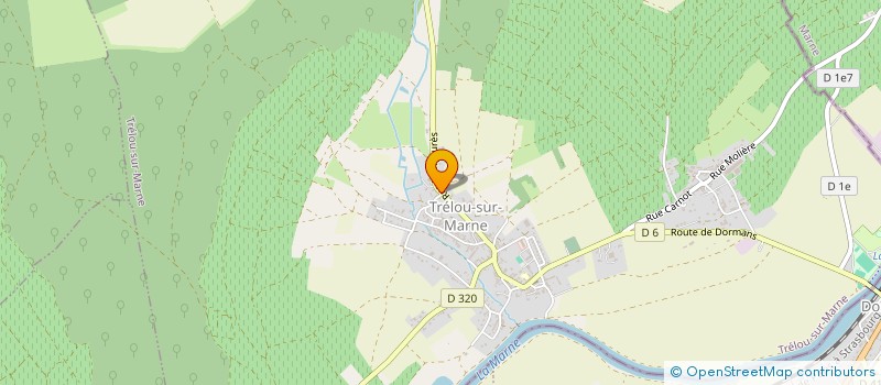 localisation de l'entreprise INDIVISION HARANT ROGER à TRELOU-SUR-MARNE
