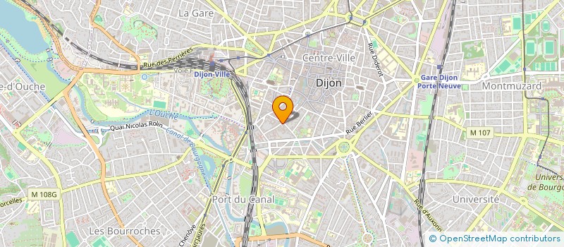 localisation de l'entreprise INDIVISION HARDY à DIJON