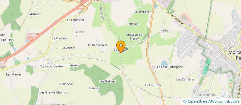 localisation de l'entreprise INDIVISION HAREAU ALAIN ET MARYLENE à CORBON