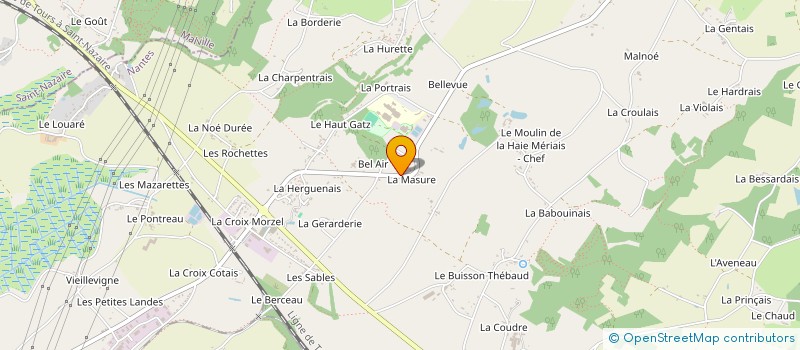 localisation de l'entreprise INDIVISION HAREL GERMAINE  CORDEMAIS