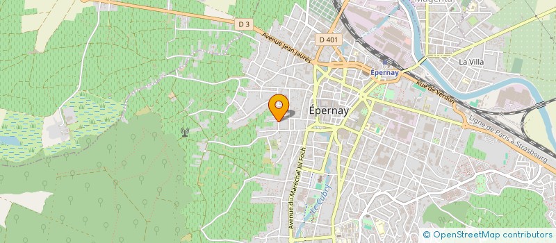 localisation de l'entreprise INDIVISION HARLIN  EPERNAY