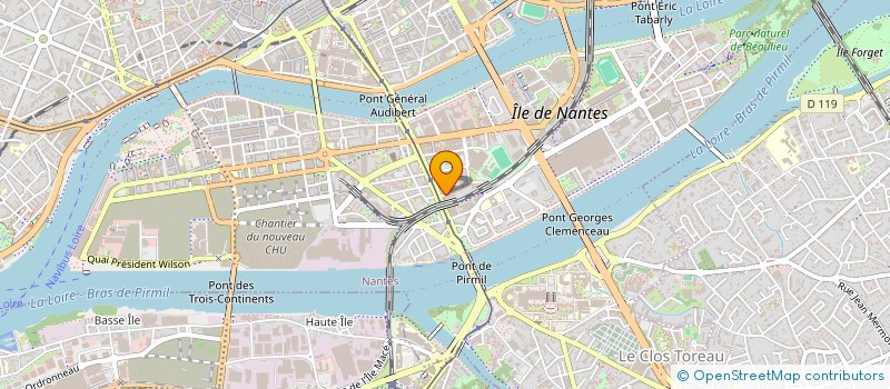 localisation de l'entreprise INDIVISION HATTIGER LEROUGE  NANTES