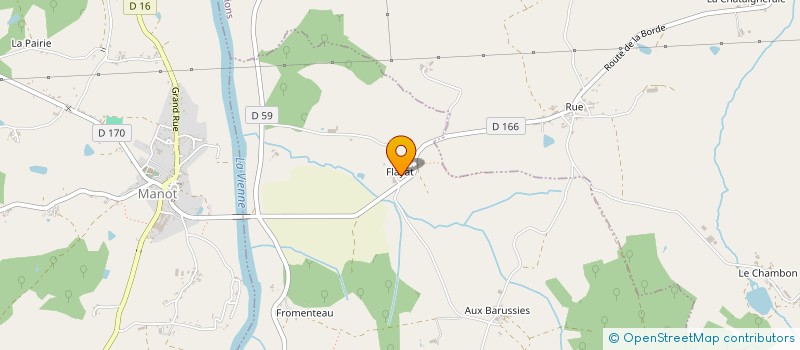 localisation de l'entreprise INDIVISION HAWES à CHIRAC