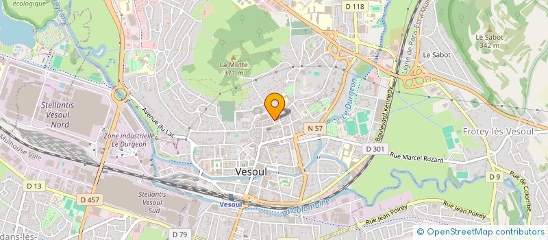 localisation de l'entreprise INDIVISION HEIMBURGER MAYA ET GIBOULOT MAXIME  VESOUL