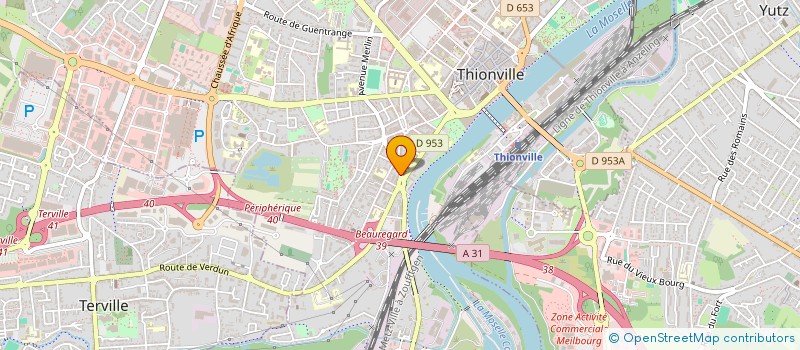 localisation de l'entreprise INDIVISION HEISS à THIONVILLE