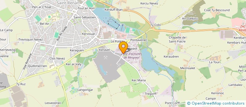 localisation de l'entreprise INDIVISION HELIES  SAINT RENAN