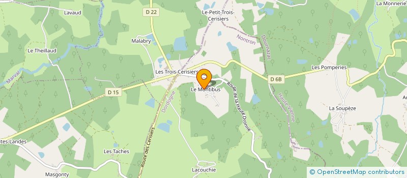 localisation de l'entreprise INDIVISION HELLIER DU VERNEUIL  MIALLET