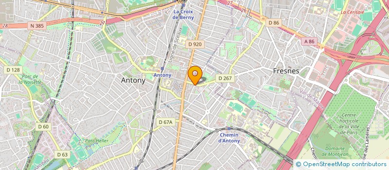 localisation de l'entreprise INDIVISION HELLINGER à ANTONY