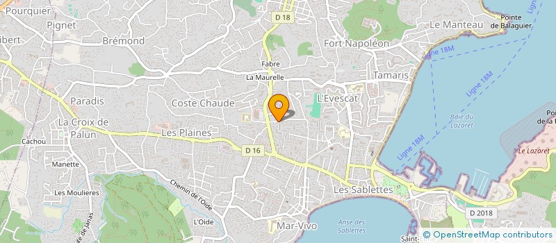 localisation de l'entreprise INDIVISION HENAULT JULLIEN-MARTIN à LA SEYNE-SUR-MER