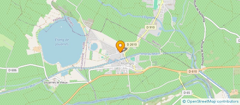 localisation de l'entreprise INDIVISION HENDERICKX-CLAES  HOMPS