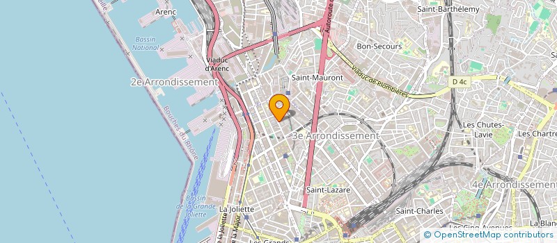localisation de l'entreprise INDIVISION HENRIC SUN à MARSEILLE