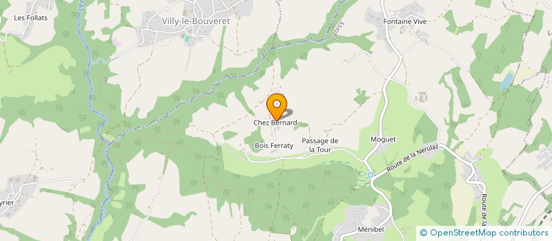 localisation de l'entreprise INDIVISION HENRY  GROISY