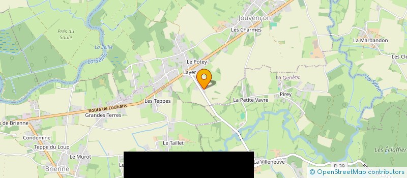 localisation de l'entreprise INDIVISION HENRY-BIABAUD  GENETE (LA)