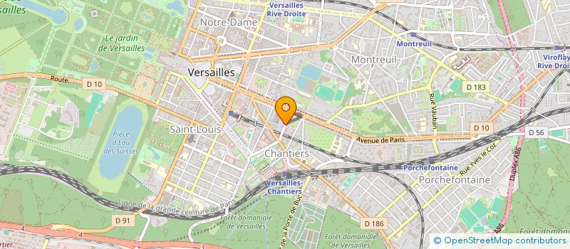 localisation de l'entreprise INDIVISION HEOIS-LEQUILLER à VERSAILLES