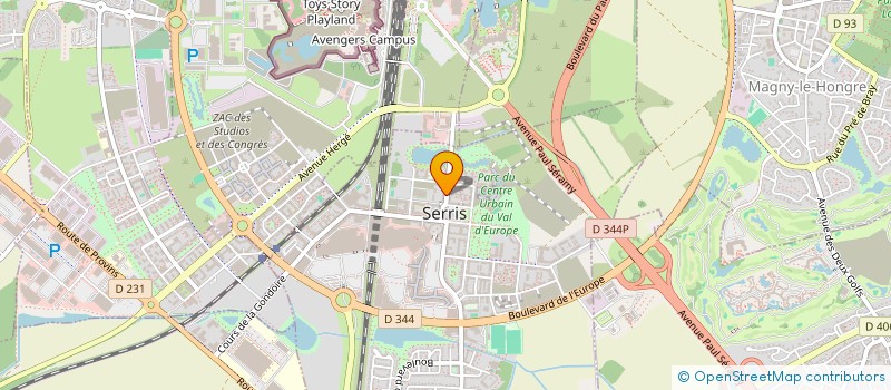 localisation de l'entreprise INDIVISION HEOMET  SERRIS