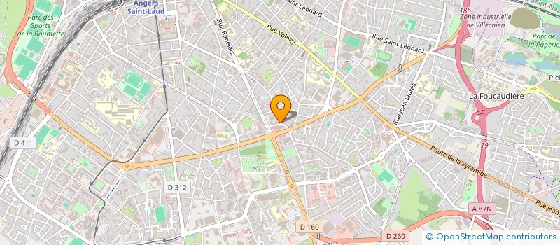 localisation de l'entreprise INDIVISION HERAULT à ANGERS
