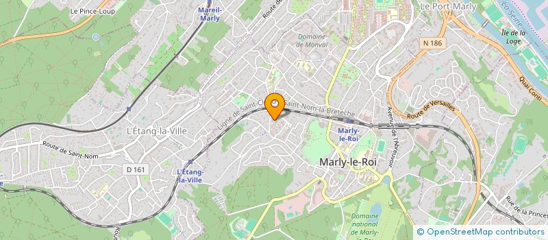 localisation de l'entreprise INDIVISION HERAULT / LUCAS  MARLY-LE-ROI