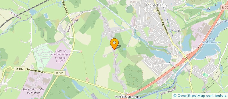 localisation de l'entreprise INDIVISION HERBINET  MONTCHANIN