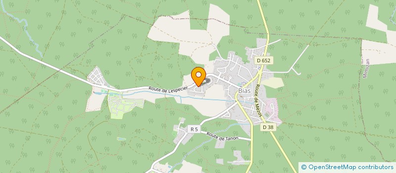 localisation de l'entreprise INDIVISION HERIARD DUBREUIL  LIT-ET-MIXE